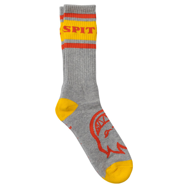 Spitfire Classic 87 Bighead sock heather/red/yel