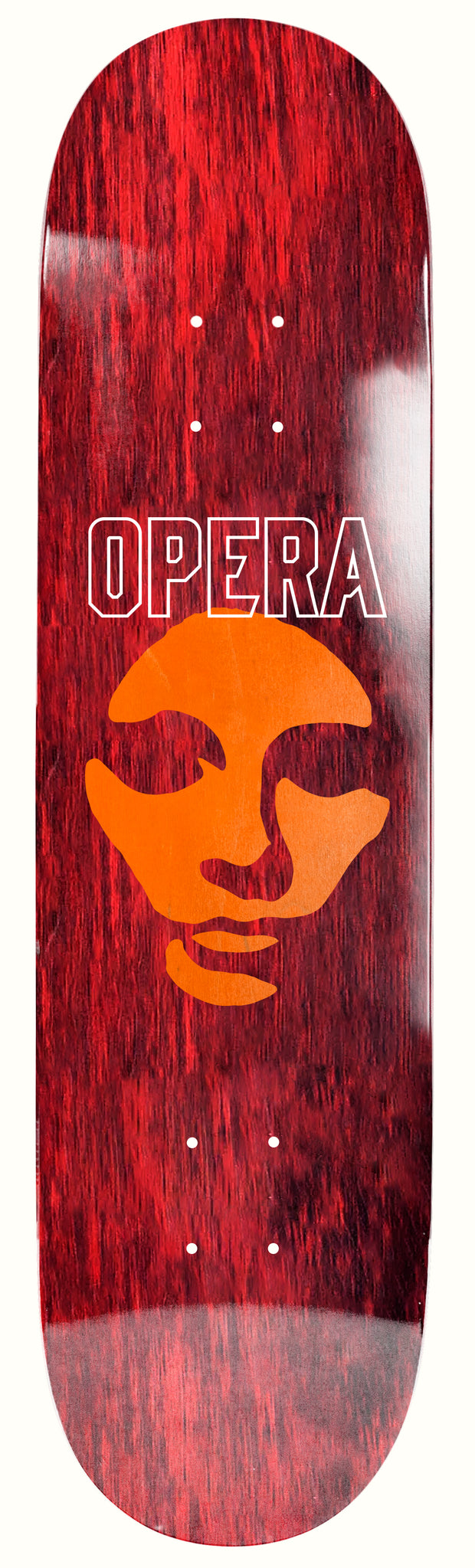 Opera   "Die Cut Mask"  8.5" red