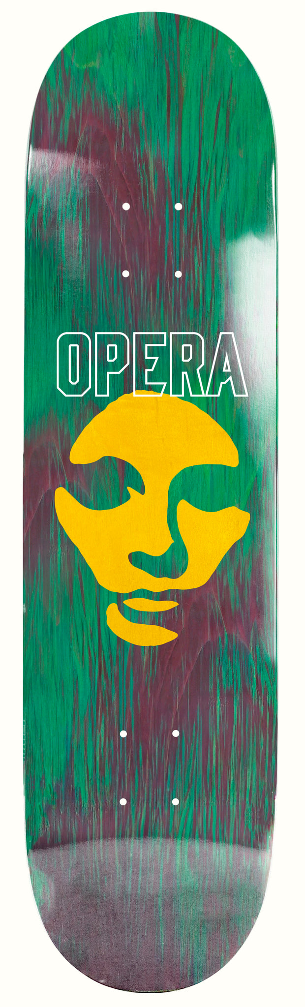 Opera   "Die Cut Mask"  8.75" green