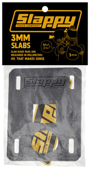 Slappy "Slabs" 3mm low risers