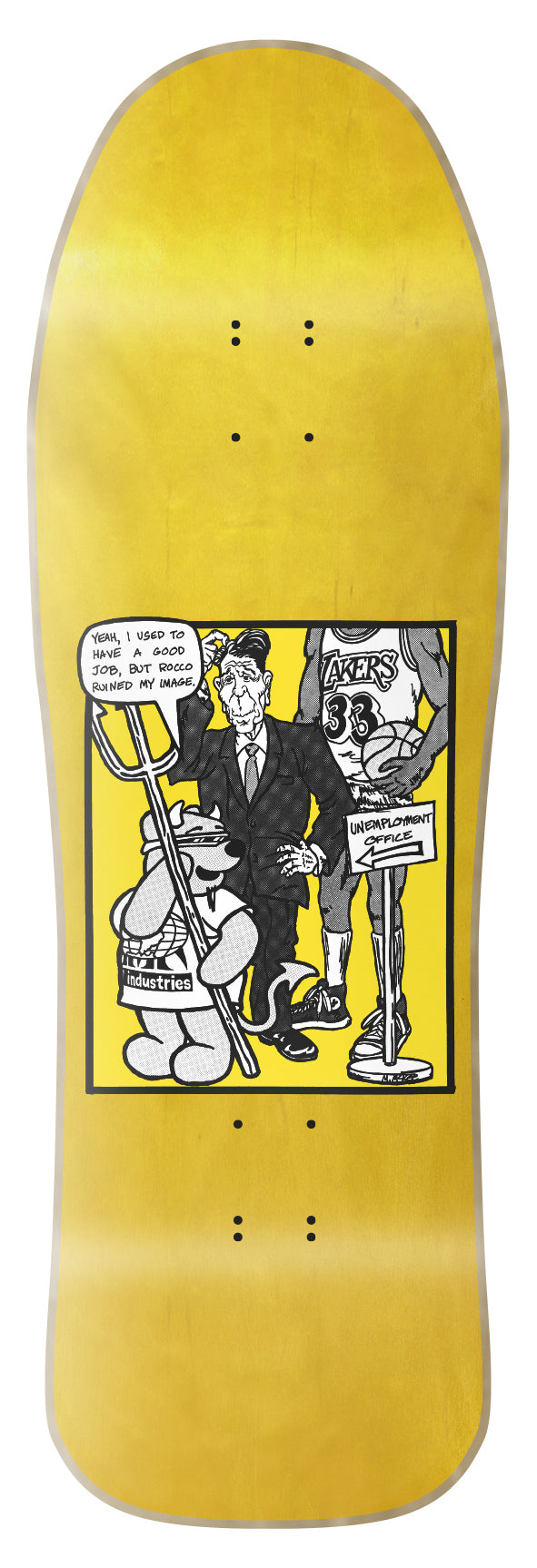 World Industries Rocco III  9,75" yellow