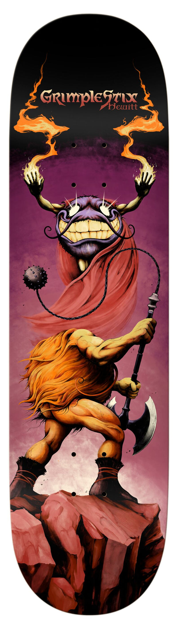 AH HEWITT "GRIMPE BARBARIANS" 8,5"