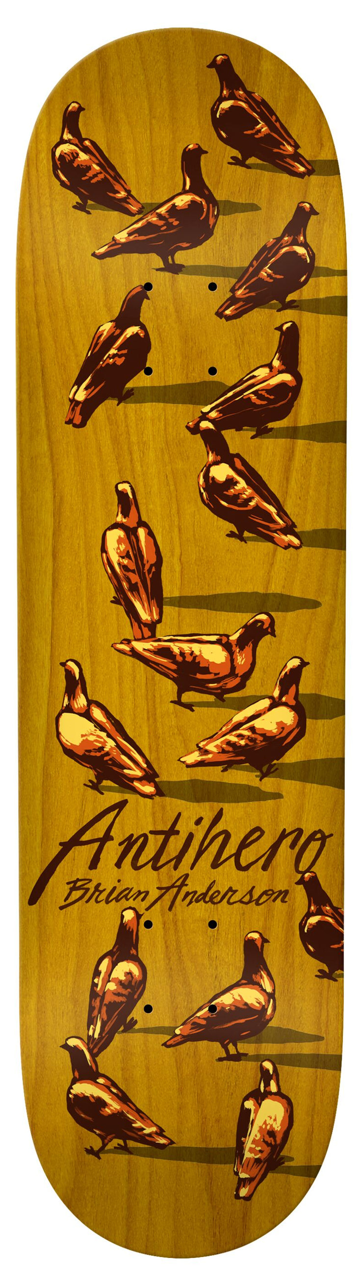 AH BA "DAWN PIGEONS" 8,8"