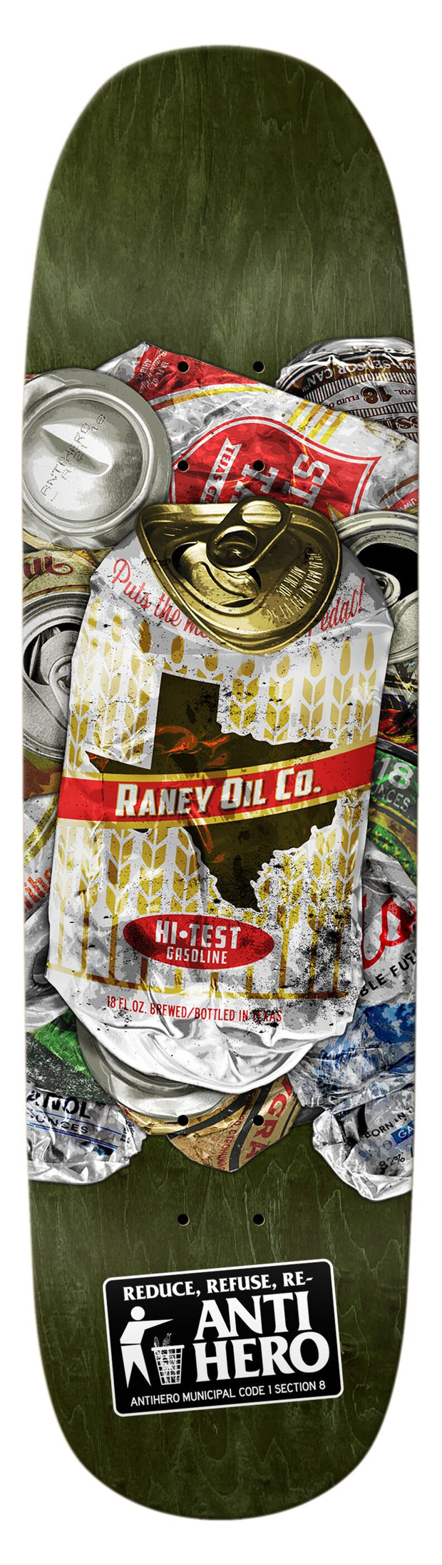 AH RANEY "REFUSE" 8.63"