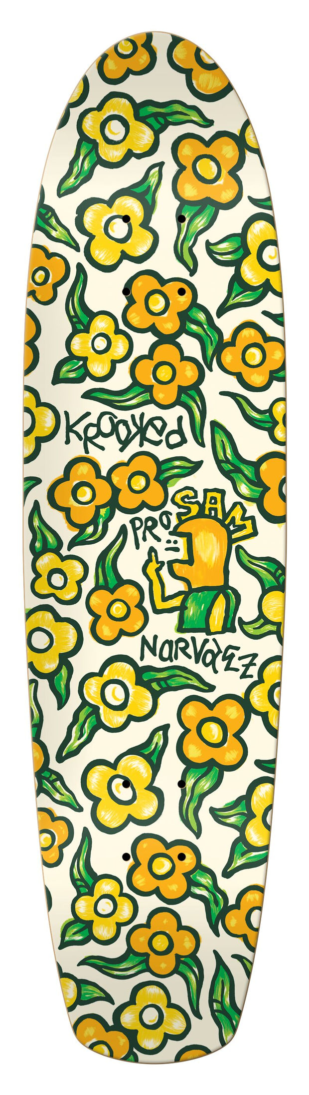 KR. SAM "FLOWERS ZIP ZINGER" 7,75"