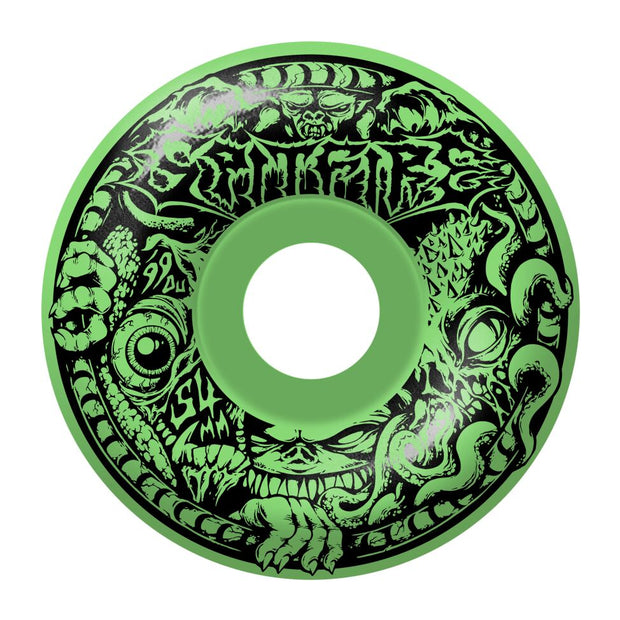 FORMULA FOUR "RADIALS FULL 99DU"DEMONGATE GLOW IN THE DARK 54MM