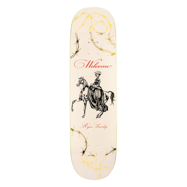 Welcome Ryan Townley Cowgirl "Enenra" 8,5" bone/gold foil