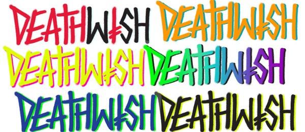 Deathwish Stickers "Deathspray" assorted 12-pack