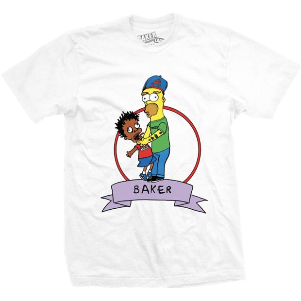Baker t-shirt  "Why You Little.." white