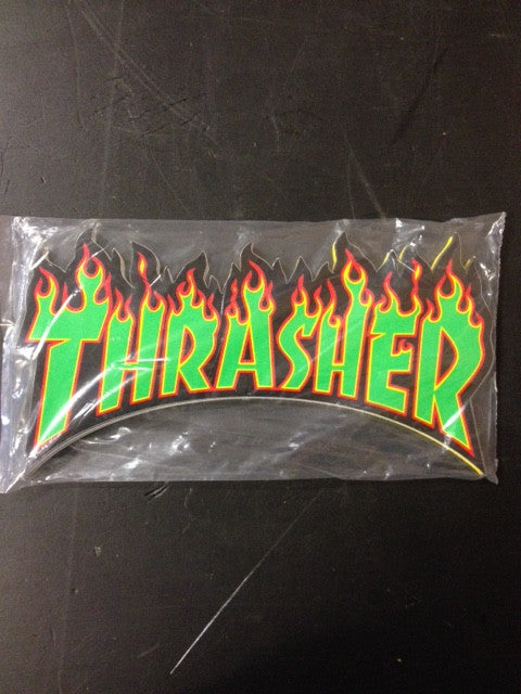 Thrasher Sticker  "Flame" Medium  25-pack