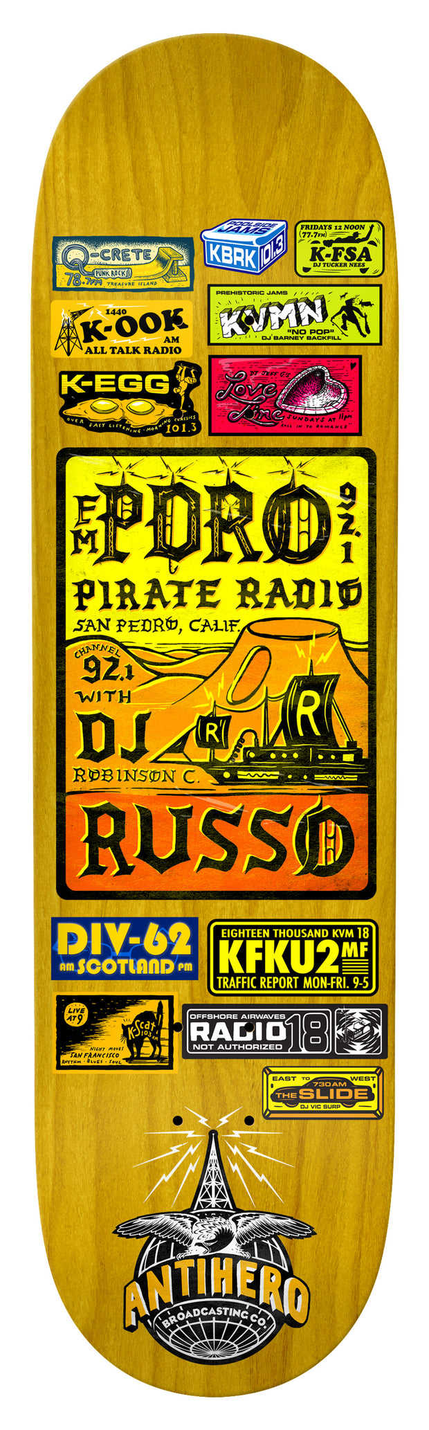 AH RUSSO "BROADCASTING 2" 8,38"
