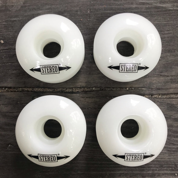 Stereo wheels "Standard" 100a white 52mm