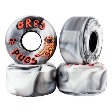 Welcome ORBS PUGS "SWIRL WHEELS" 85DU SOFT WHEELS FULL CONICAL