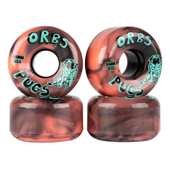 Welcome ORBS PUGS "SWIRL WHEELS" 85DU SOFT WHEELS FULL CONICAL