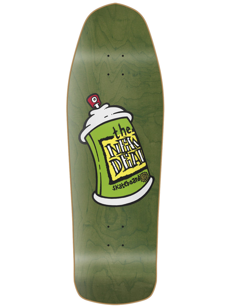New Deal  "Spray Can"  9,75" green HT