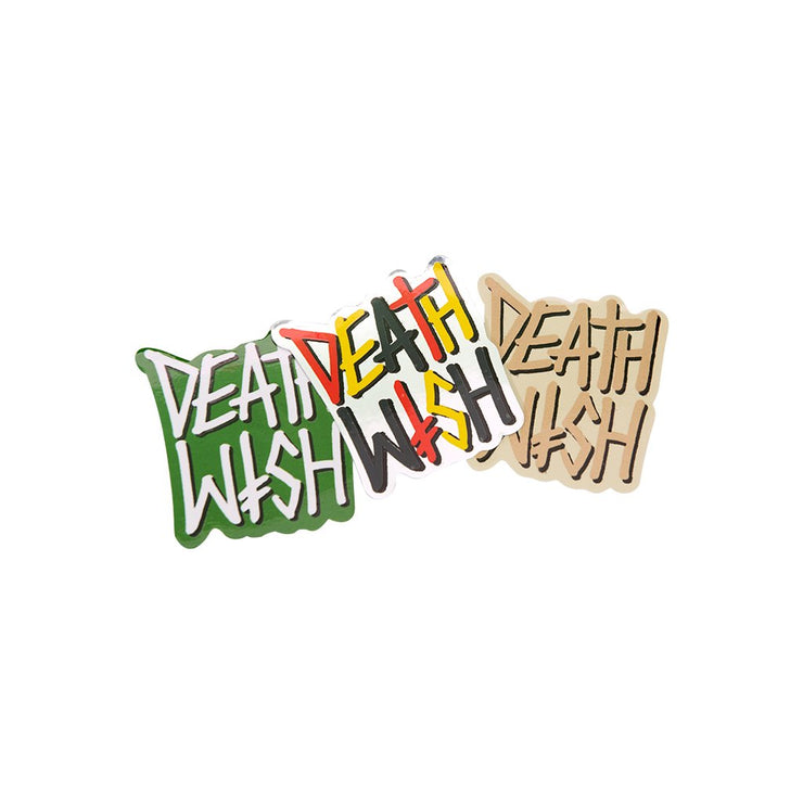 Deathwish Stickers "Deathstack" assorted 12-pack